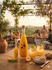 LIQUORE CREMA DI PESCA