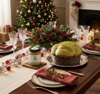 PANETTONE CON CREMA DI PISTACCHIO